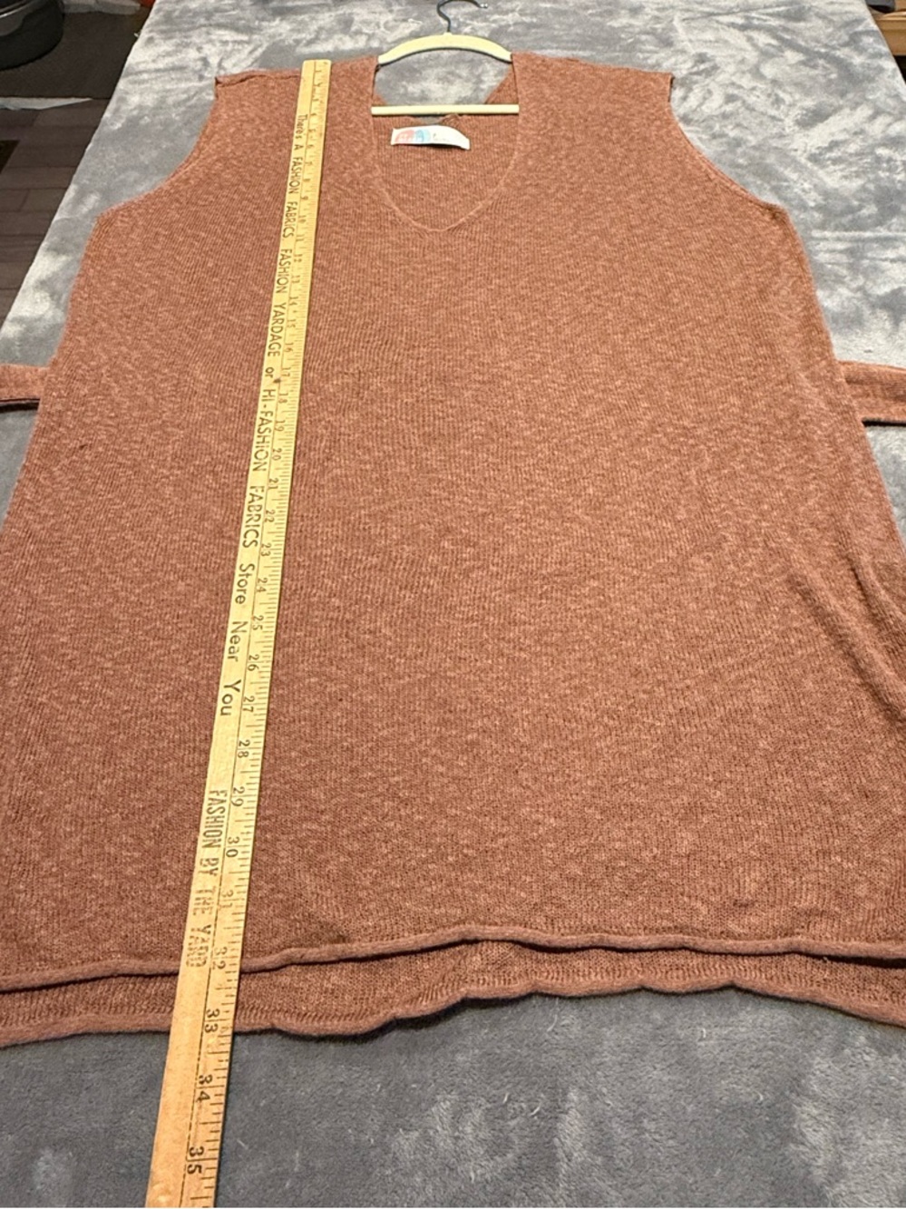 Free People Clarissa Cotton-Linen Sweater Mini Size S Coverup FP Beach - Picture 7 of 10